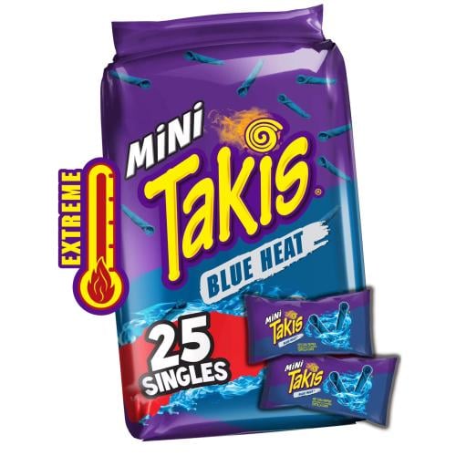 تاكيس ميني بلو هيت – 25 كيس Takis Mini Blue Heat T...