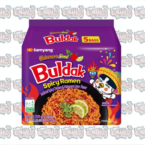 ساميانج بولداك رامن دجاج حار هبانيرو وليمون — 5 ×...