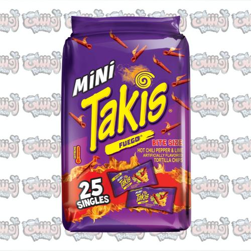 رقائق تاكيز ميني بنكهة الفلفل الحار والليمون - 25...