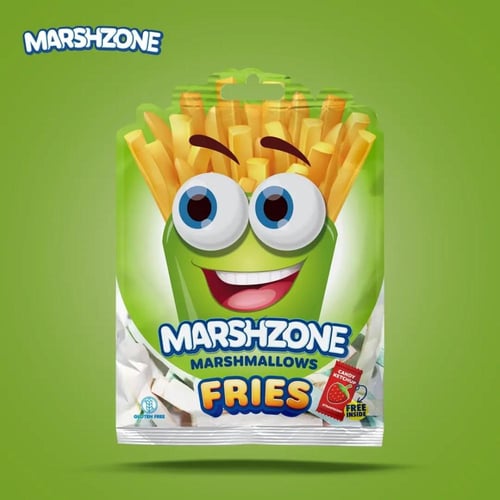 حلوى مارشميلو فرايز مارش زون 65 جم Marsh Zone Mars...