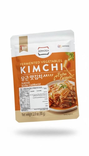 كيمتشي جونجا كوري بالجزر 80 جم – خضروات مخمرة بروب...