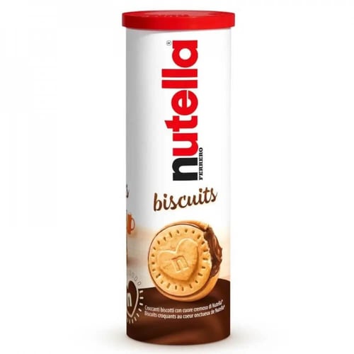 بسكويت محشو بكريمة النوتيلا Nutella Biscuits Fille...