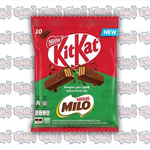 شوكولاتة كيت كات ميلو 10 قطع 160 جم KitKat Milo Ch...