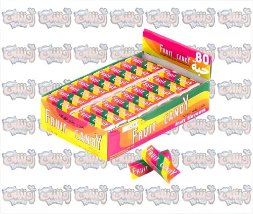حلوى فروت كاندي بطعم الفواكه 80 قطعة × 5.75 جم – F...