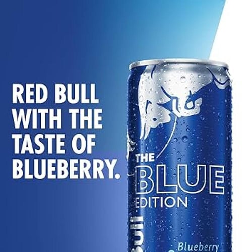 مشروب الطاقة ريد بول Red Bull Blue Edition بلوبيري...