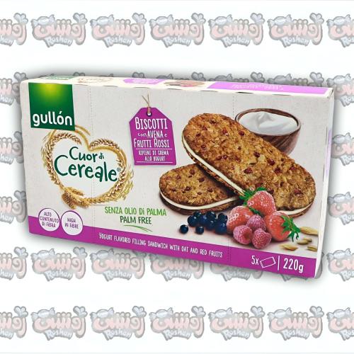 جولن بسكويت شوفان مع الفواكة بحشوة الزبادي 220 جم...