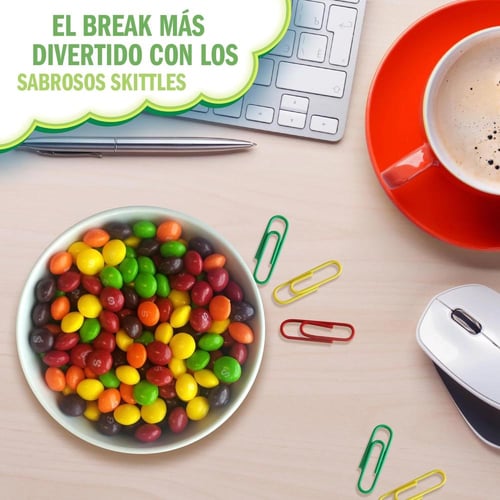 حلوى سكيتلز كريزي ساورز حامض 136 جم Skittles Crazy...