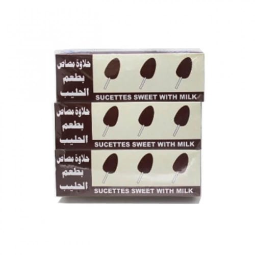 مصاص سوسيتس بطعم الحليب – حلوى على عصا Soucettes M...