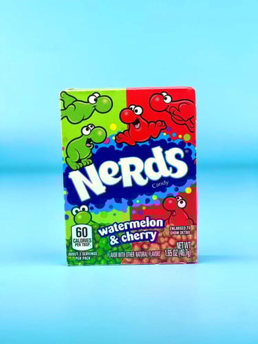 نيردز نكهة البطيخ والكرز 46.7 جرام- Nerds Candy Wa...