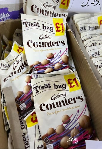 جالكسي كاونترز شوكولاتة بالحليب 78 جم | Galaxy Cou...