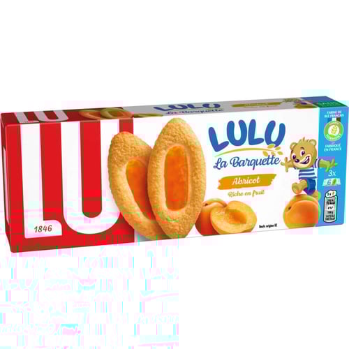 بسكويت لولو لا باركيت بالمشمش 120 جم LU Lulu La Ba...