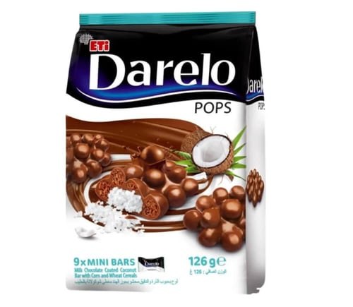 شوكولاتة إيتي داريلو بوبس بجوز الهند 126 جم Eti Da...