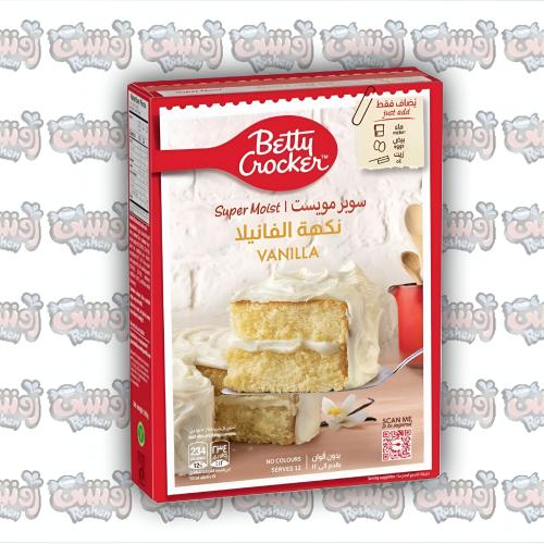 خليط كيك بيتي كروكر سوبر مويست فانيلا 360 جم Betty...