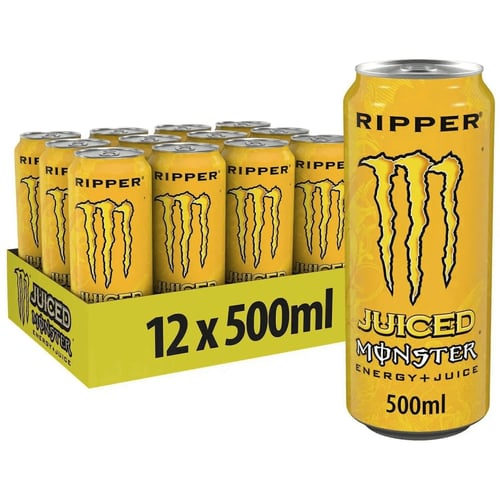 مونستر ريبر جوسد - مشروب طاقة بعصير الفواكه الاستو...