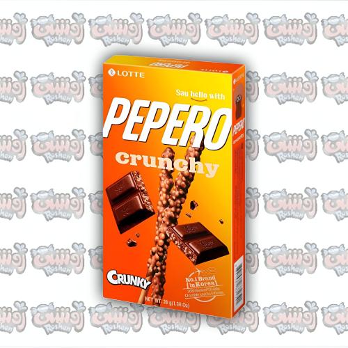 أصابع بسكويت لوتي بيبيرو كرانشي بشوكولاتة الحليب L...