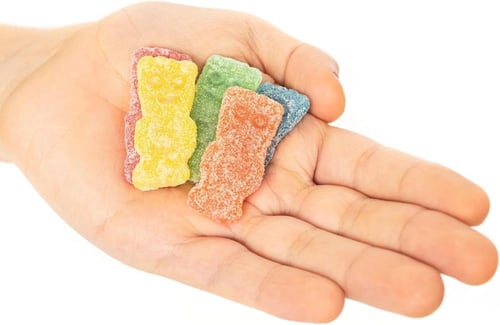 حلوى ساور باتش كيدز جيلاتينية بالفواكه 130 جرام So...