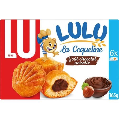كعك لولو كوكلين شوكولاتة بالبندق 165 جم LU La Coqu...