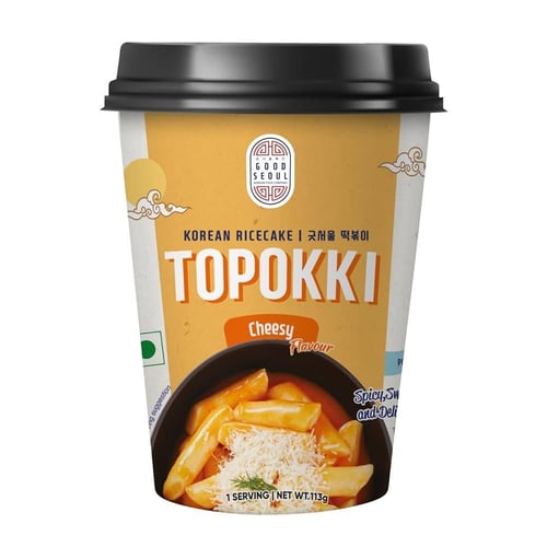 كوب توبوكي كعكة الأرز الكورية بنكهة الجبنة 113 جم...
