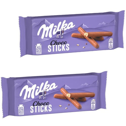 أعواد شوكولاتة ميلكا بالبسكويت 112 جم Milka Choco...