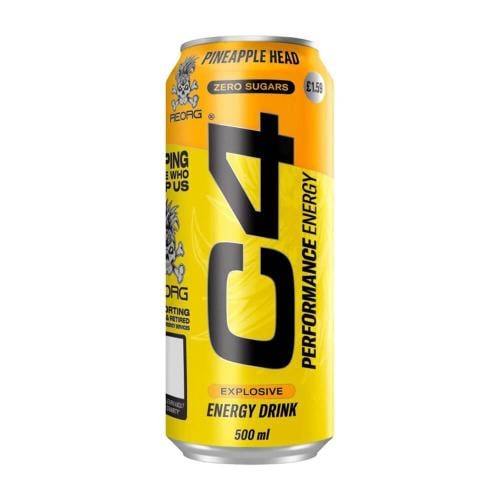 مشروب طاقة C4 أناناس 500 مل – بدون سكر C4 Energy D...