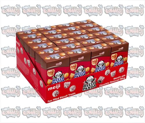 ميجي هيلو باندا بسكويت محشي بالشوكولاتة — 25 جم ×...