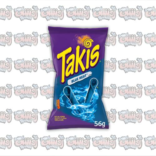 تاكيس بلو هيت Takis Blue Heat – تورتيلا شيبس حار أ...
