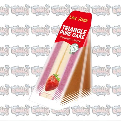 كيك ليكس جاز المثلث الياباني بنكهة الفراولة 100 جم...