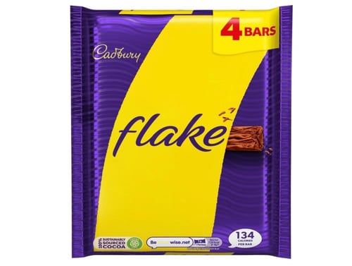 شوكولاتة كادبوري فليك 4 ألواح × 25.5 جم Cadbury Fl...