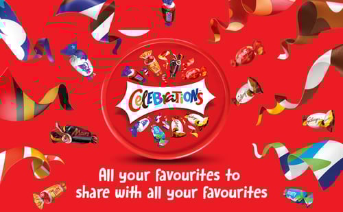 شوكولاتة سلبريشن علب فاخرة - 500 جم