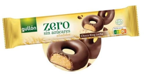 جولن زيرو بسكويت حلقات مغطاة بشوكولاتة الحليب بدون...