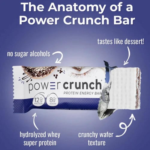 ويفر بروتين باور كرانش شوكولاتة شيب تشيز كيك | Pow...