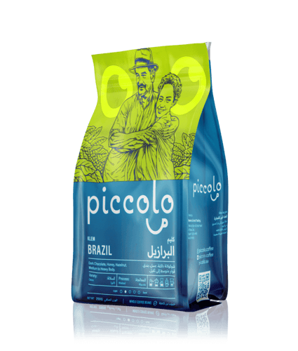 قهوة بيكولو - البرازيل كليم حبوب كاملة 250 جرام |...