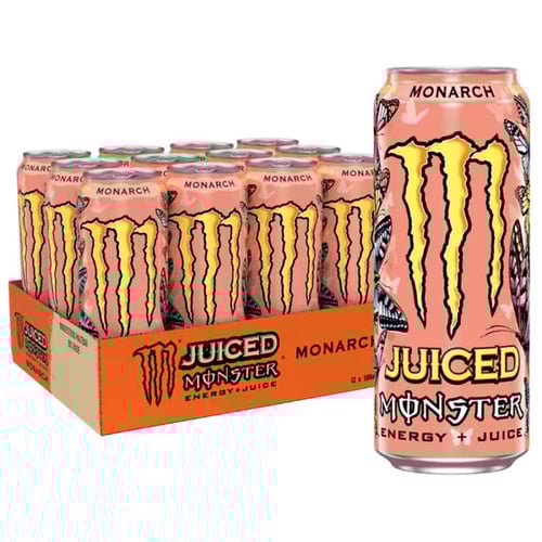 مونستر مونارك جوسد - مشروب طاقة فاخر بعصير الفواكه...