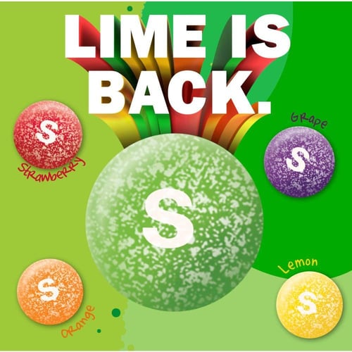 سكيتلز حامض بالملح - مستورد من أمريكا (51 جم)