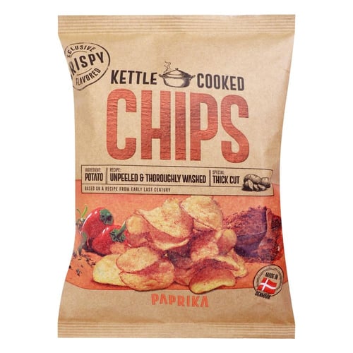 رقائق بطاطس OK Snacks كيتل بابريكا 150 جم OK Snack...