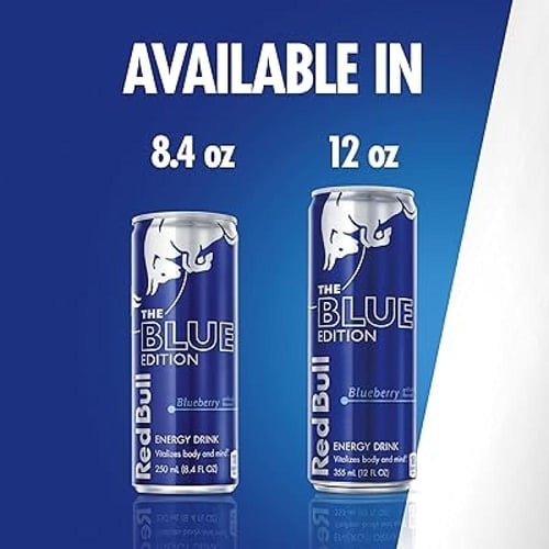 مشروب الطاقة ريد بول Red Bull Blue Edition بلوبيري...