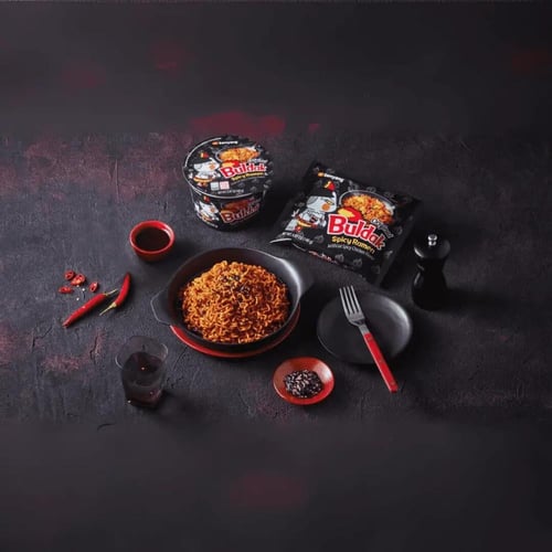 ساميانج بولداك رامن دجاج حار — كوب 105 جم Samyang...