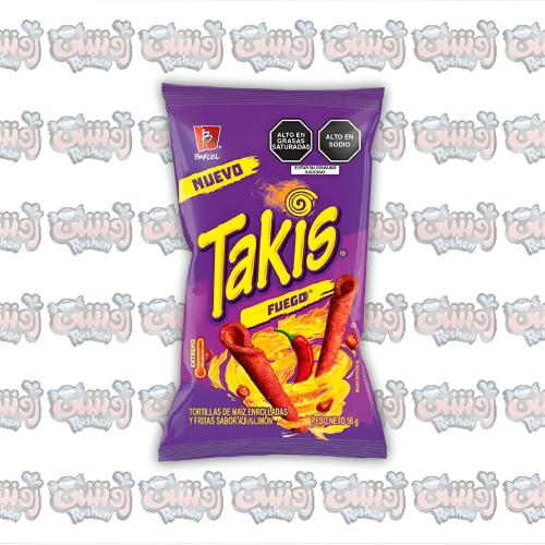 تاكيس فيغو Takis Fuego – شيبس تورتيلا حار بالليمون...