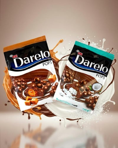 شوكولاتة إيتي داريلو بوبس كراميل 126 جم Eti Darelo...