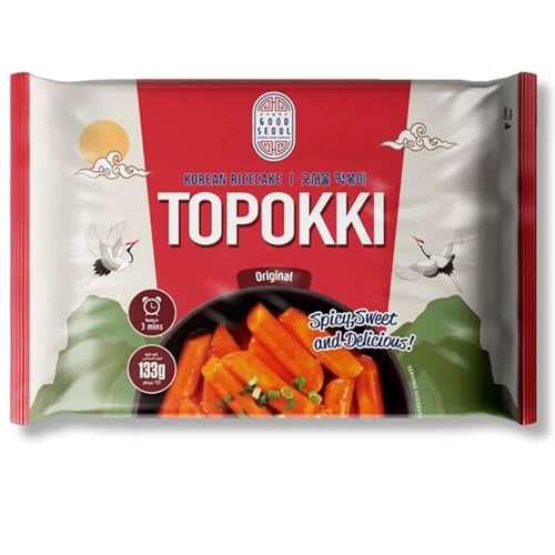 كعكة الأرز الكورية توبوكي الأصلية – جود سيول 133 ج...