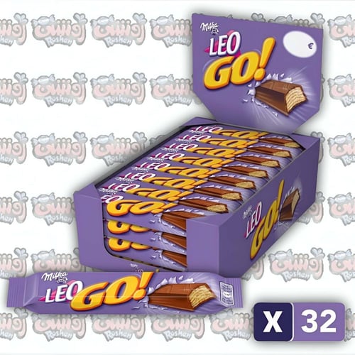 ميلكا ليو جو ويفر مقرمش مغطى بشوكولاتة بالحليب 48...