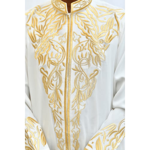 طقم عباية عريس اوف وايت