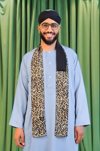 طقم الريس - رمادي