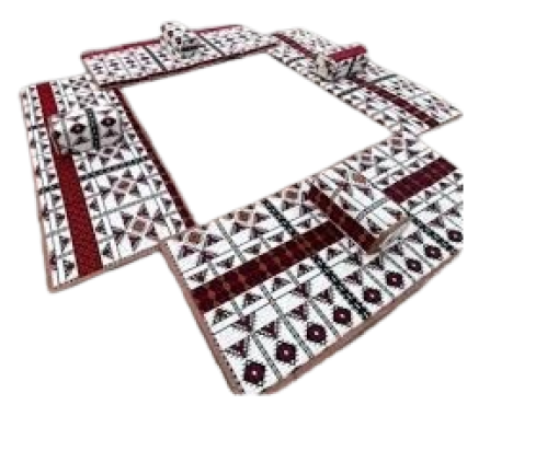 طقم مدة مع مركاة سوري 8 قطع