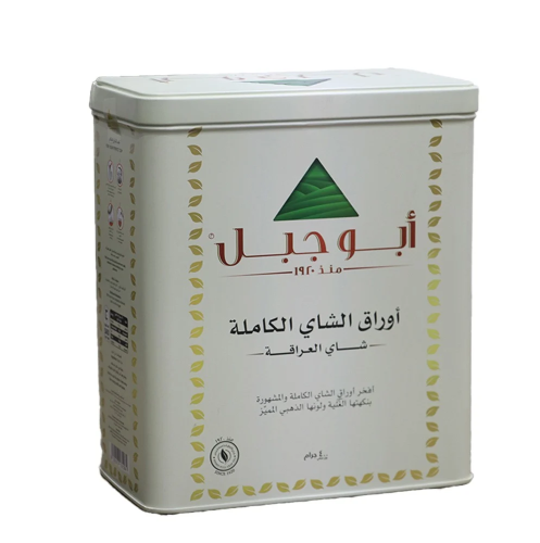 شاي ابو جبل علبة حديد 400 جرام