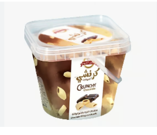 كرنشي بالشكرلاتة البني سنابل