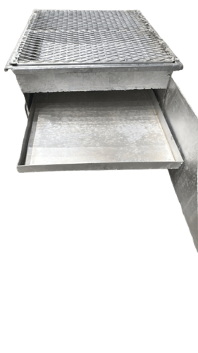 منقل مع فرن 55×66×34 سم