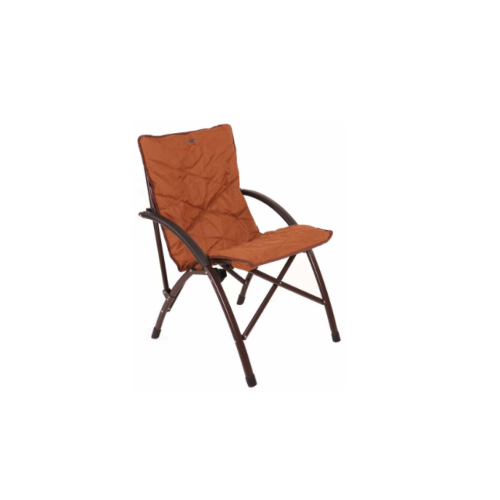 كرسي قابل للطي مع حشوة بني PIF038