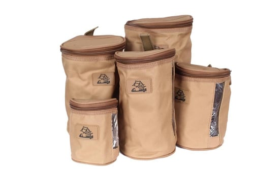 شنطة شاي وسكر دائري 5 قطع