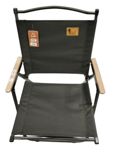 كرسي الحدائق مع تكاية خشب